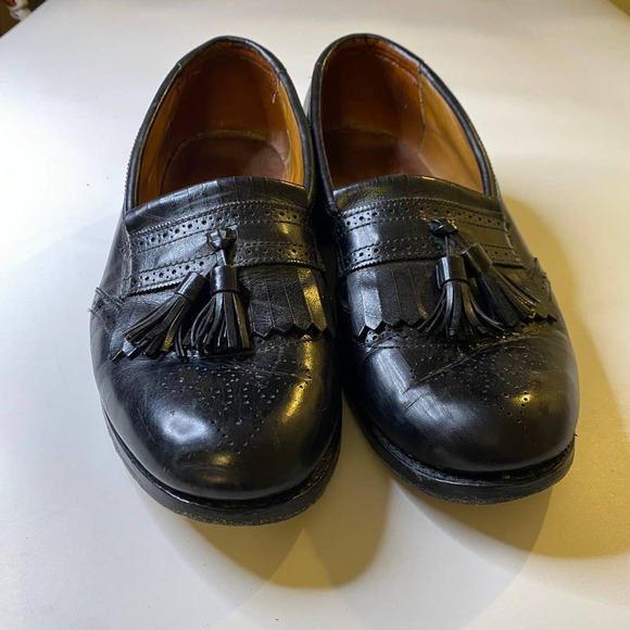 Allen Edmonds Bridgeton Leather Tassel Loafers Mens Size 10